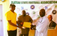 Deluxe FC present NLO one document to Plateau State FA and Sports Council