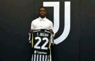 Timothy Weah to celebrate his move Juventus in Liberia