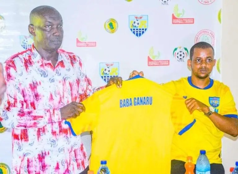 Gombe United unveil Mohammed Baba Ganaru as the new Technical Adviser
