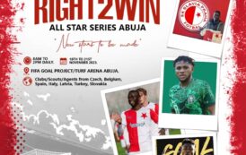Italian, Latvia, Belgium, Spain, Slovakia and Czech Republic Scouts Storm Abuja for 8th edition of Right2Win All-stars Series.