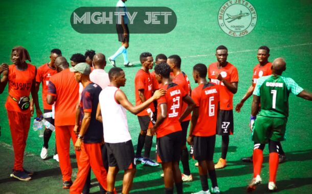 ROTDUWE GOBUM SAVES PENALTY AS OGONYI MATHEW'S BRILLIANT EQUALISER SNATCHES AN AWAY POINT FOR MIGHTY JETS INT'L FC